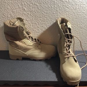 Military combat boots